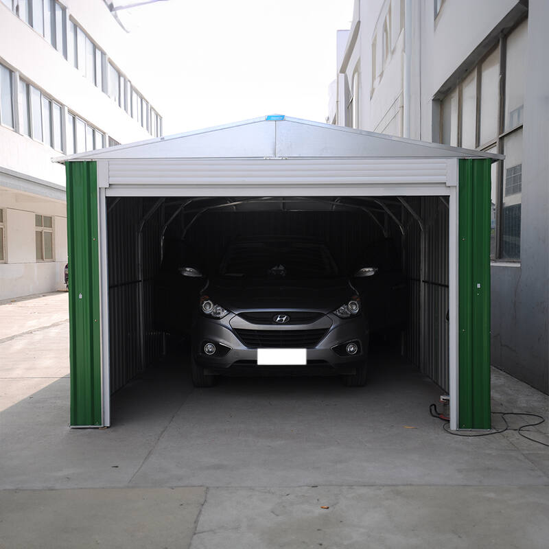 Extra Large Kitset Garage with Automatic Roller Door 10019x3367x2480 steelmates