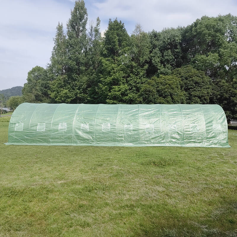 Cover for 10m x 3m x 2m Strong Tunnel Greenhouses Tunnel Greenhouse steelmates