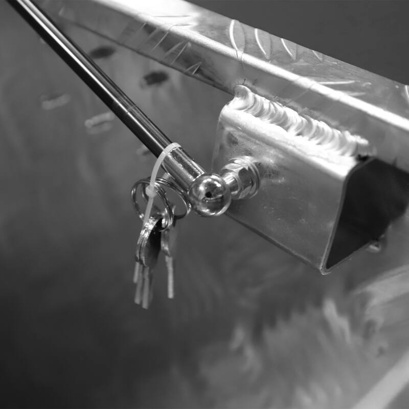 ALUMINIUM UTE TOOL BOX 1.5MM 1384X500X442MM