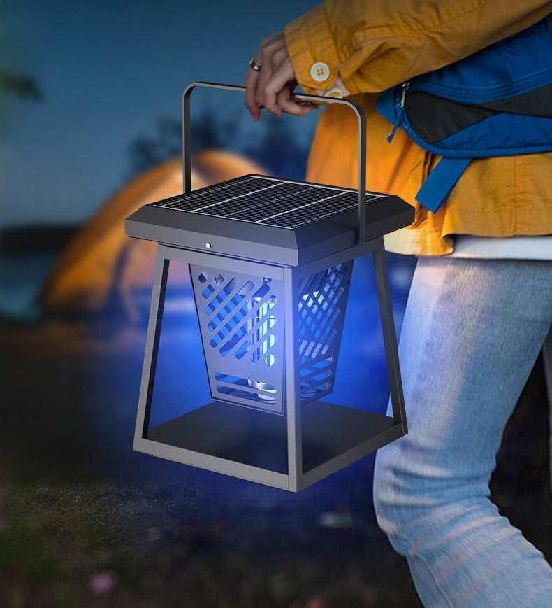 Solar Outdoor Mosquito Killer Lamp Waterproof Garden Light Steelmates