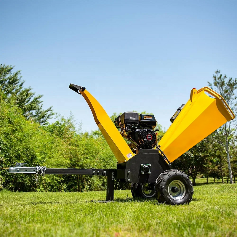 420cc 15hp Gas Powered Wood Chipper steelmates