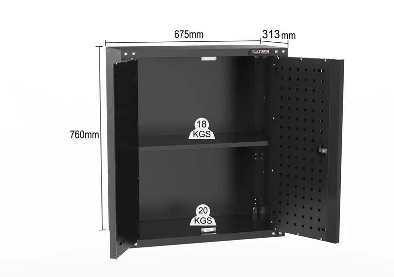 4056mm x 480mm x 2319mm Black Workshop Garage Storage Cabinet Set steelmates