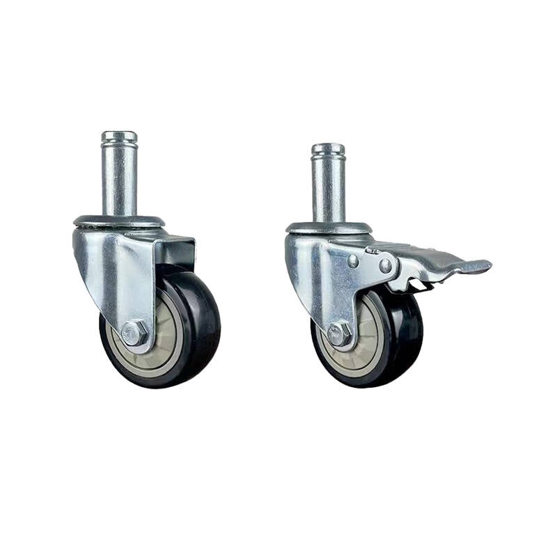 Epoxy Shelving 4 Inch wheel × 4 (2 swivel without brake, 2 swivel with brake) steelmates