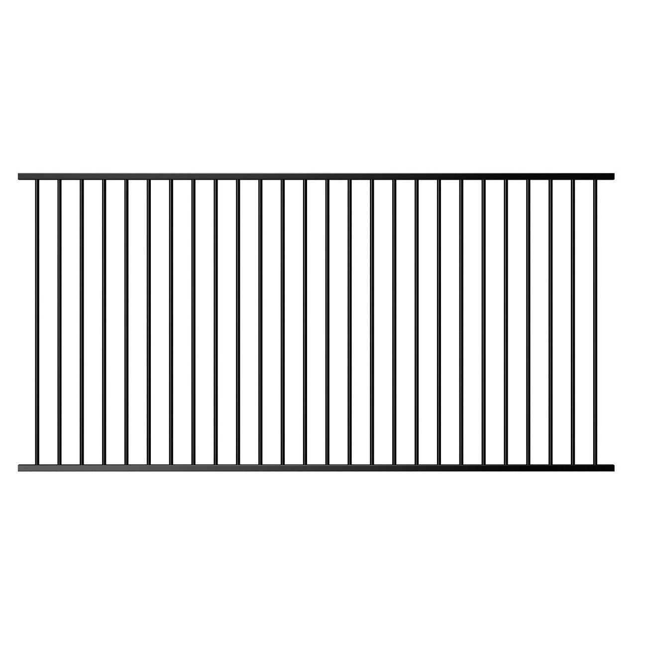 Aluminium Pool Fence 2400×1200mm Steelmates