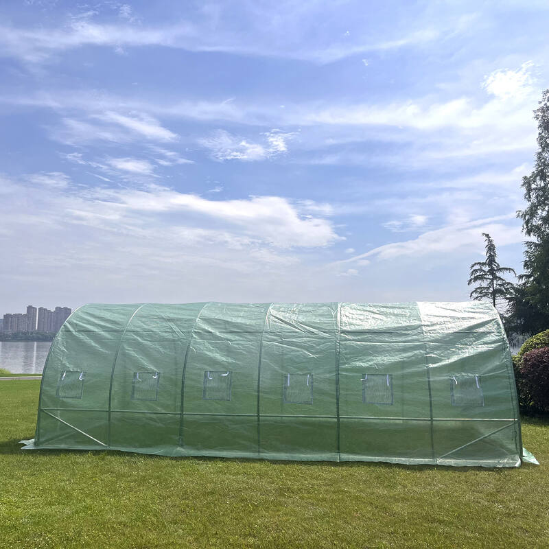 Cover for 6m x 3m x 2m Strong Tunnel Greenhouses Tunnel Greenhouse steelmates