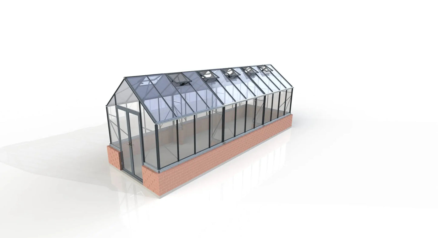 Winter Gardenz Greenhouse - Elite Series 8ft Wide Wintergardenz