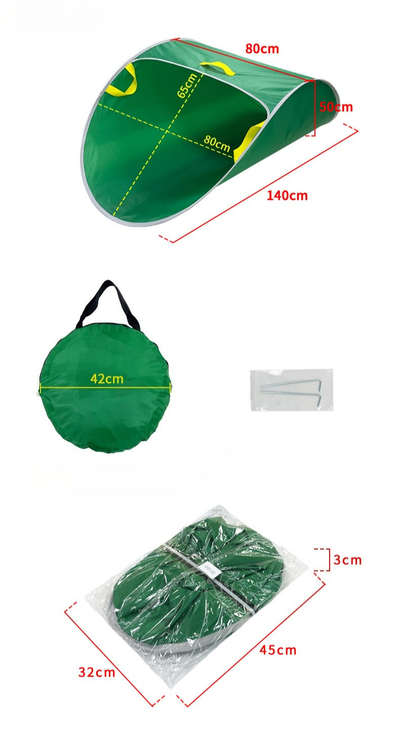 Portable Pop-Up Garden Leaf Collection Bag Large Foldable Yard Waste Bag Steelmates