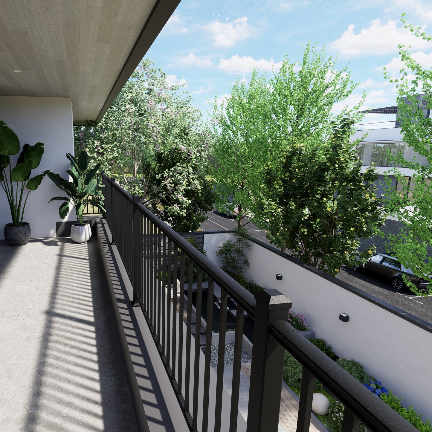 DIY Balcony Railing 2000×950mm Steelmates
