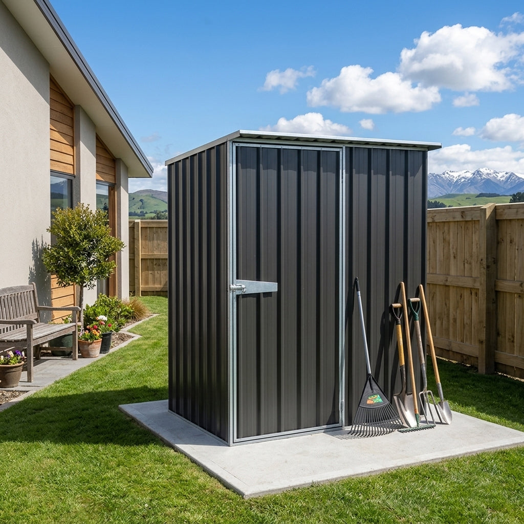 1530 x 785 x1830mm Ulti-mates Garden Shed Ironsand Small Garden Sheds Ulti-mates