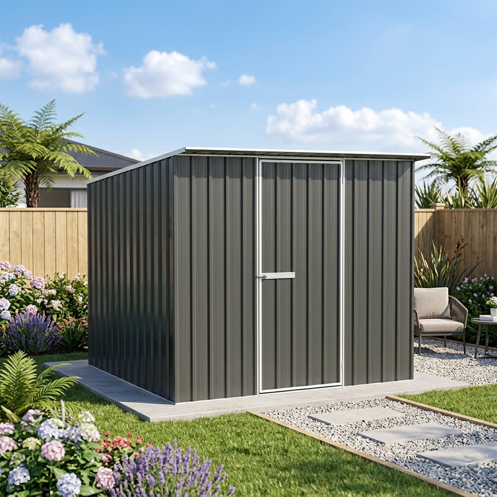 2280 x 1830 x 1980mm Ulti-mates Garden Shed Ironsand Small Garden Sheds Ulti-mates