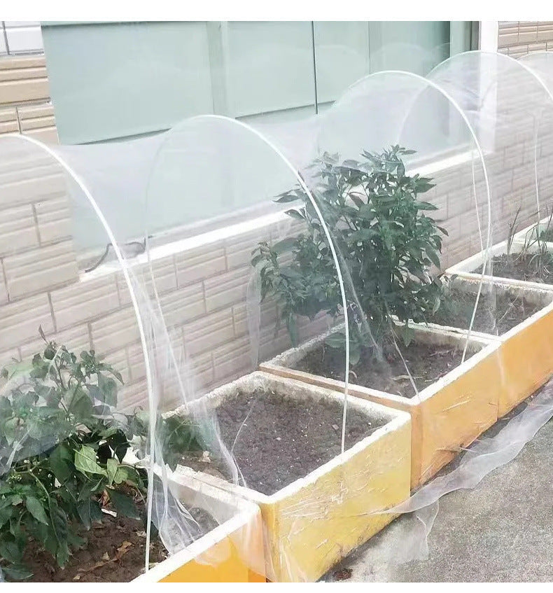 60 Mesh Garden Insect Netting, PE Vegetable Plant Protection Net, Lightweight Pest & Bird Control Mesh Steelmates