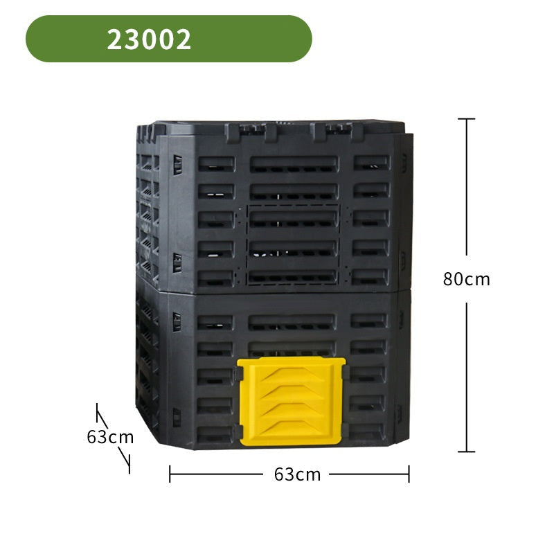 Modular Outdoor Compost Bin – Stackable Garden Composting Box for Organic Waste Recycling Steelmates