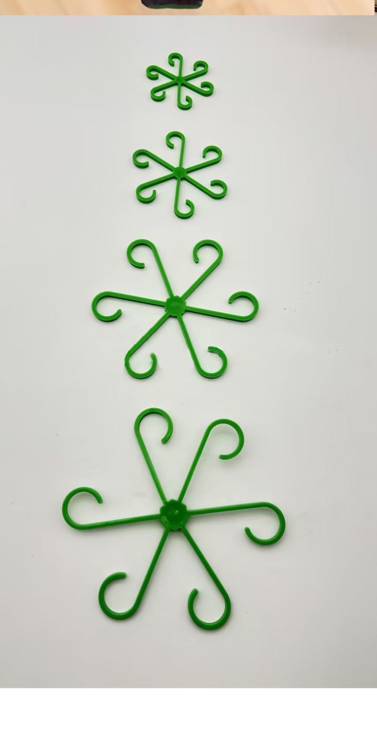 Adjustable Plant Support Clips – Stem & Branch Holder (4pcs Set) Steelmates
