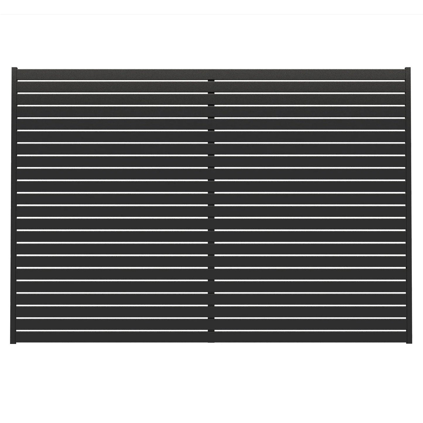 Aluminium DIY Slat Fence 2400x1800mm Steelmates