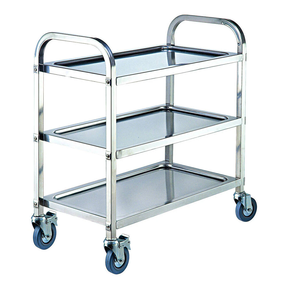 Stainless Steel 3 Tier Trolley steelmates