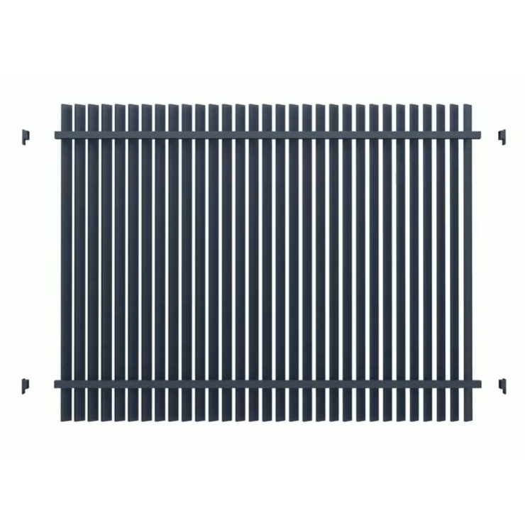 Aluminium Blade Fence 2400x1800mm Steelmates