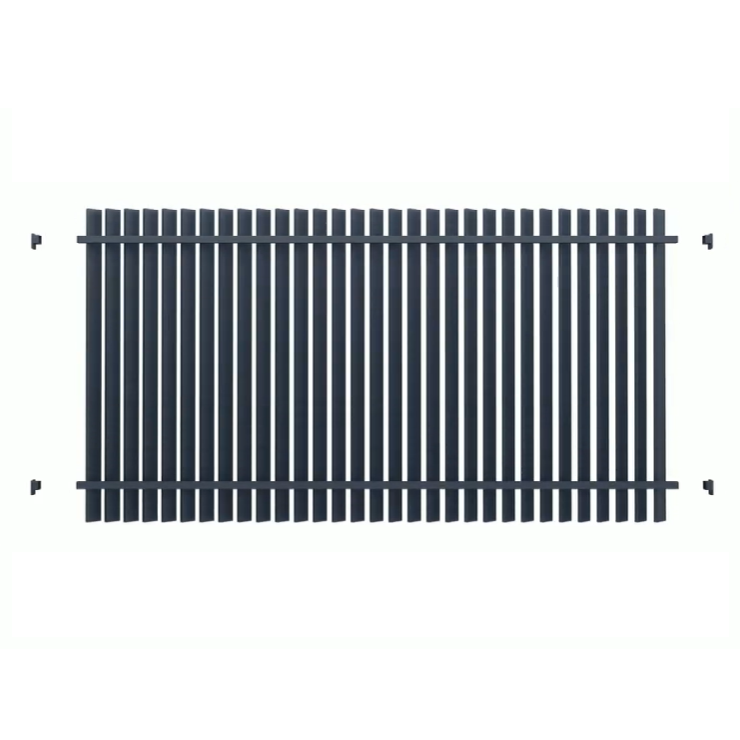 Aluminium Blade Fence 2400x1200mm Steelmates