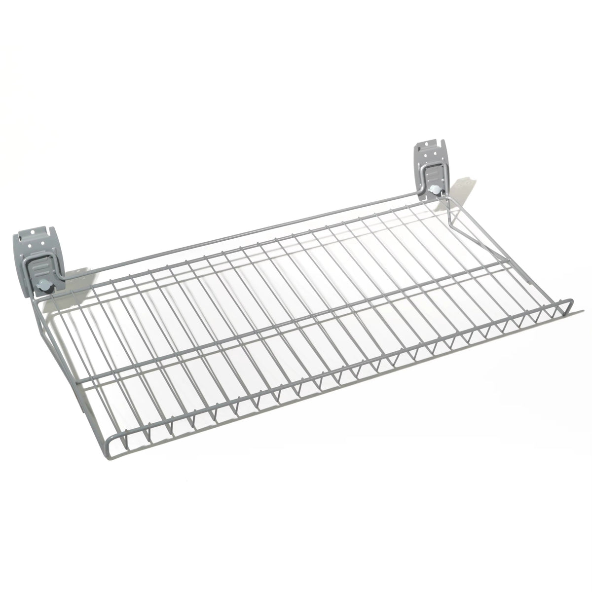 Slatwall Shoe Rack – Grey Steelmates