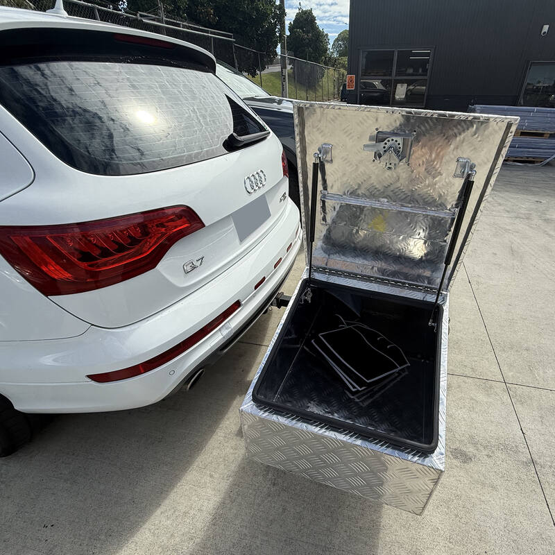 Aluminium Ute Tool Box 2.0mm 1770x550x400mm Gull Wing Style Vehicle Storage