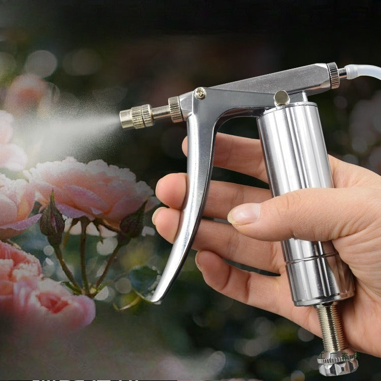 Adjustable Stainless Steel Continuous Mist Sprayer Handheld Pollination Spray Bottle Steelmates