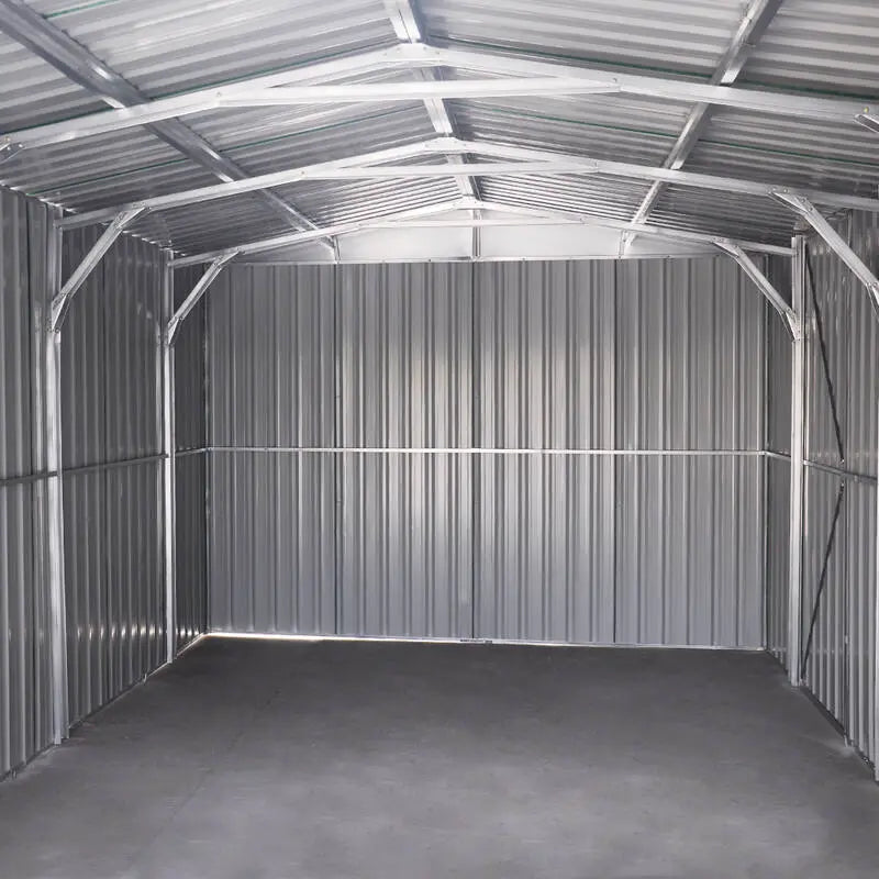 3366 x 3367 Small Garage with Automatic Roller Door steelmates