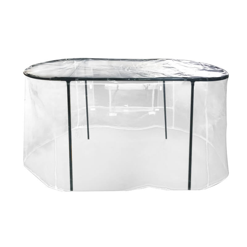 COVER FOR ALUMINUM-COATED ZINC SHEET GARDEN BED 247x79x97CM steelmates