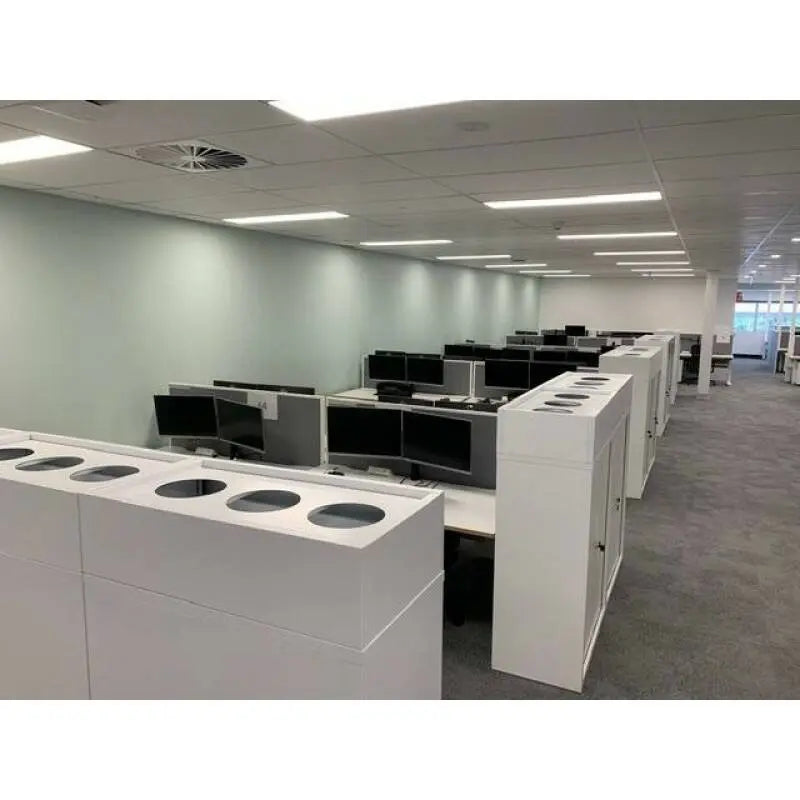 3 Hole Office Metal Plant Box Planter/ Garage Storage Partner steelmates