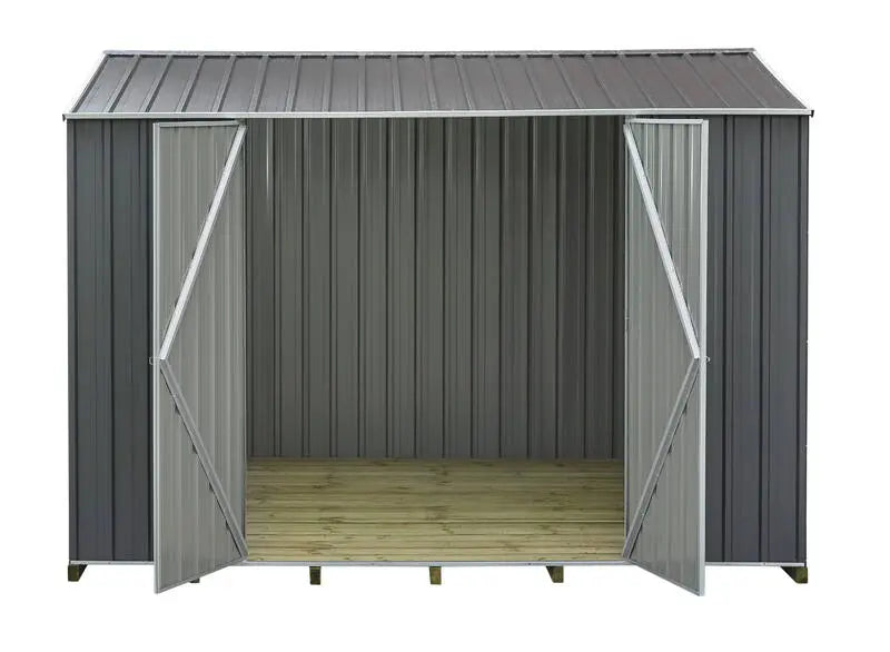 3030 x 2280 x 2025mm Ulti-mates Garden Shed Gable Roof Ironsand Ulti-mates