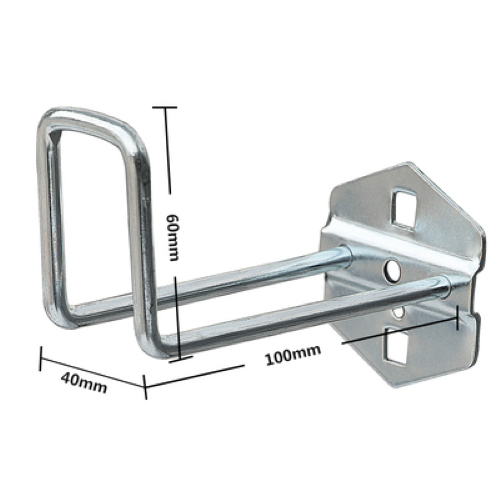 Cable Holder Pegboard Hook - 60 x 100mm steelmates