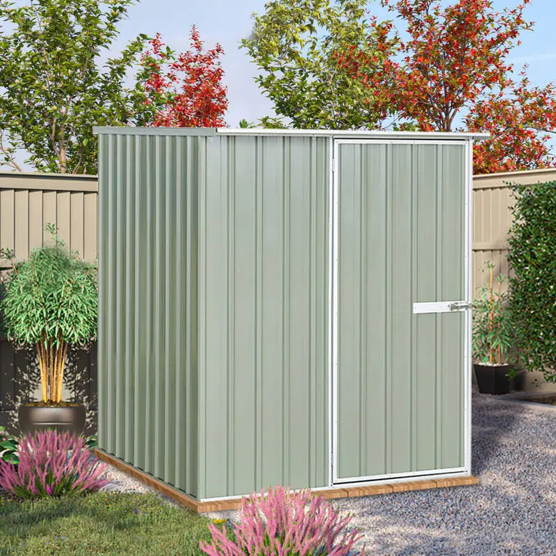 1530 x 1530 x 1980mm Ulti-mates Garden Shed Hazy Grey Ulti-mates