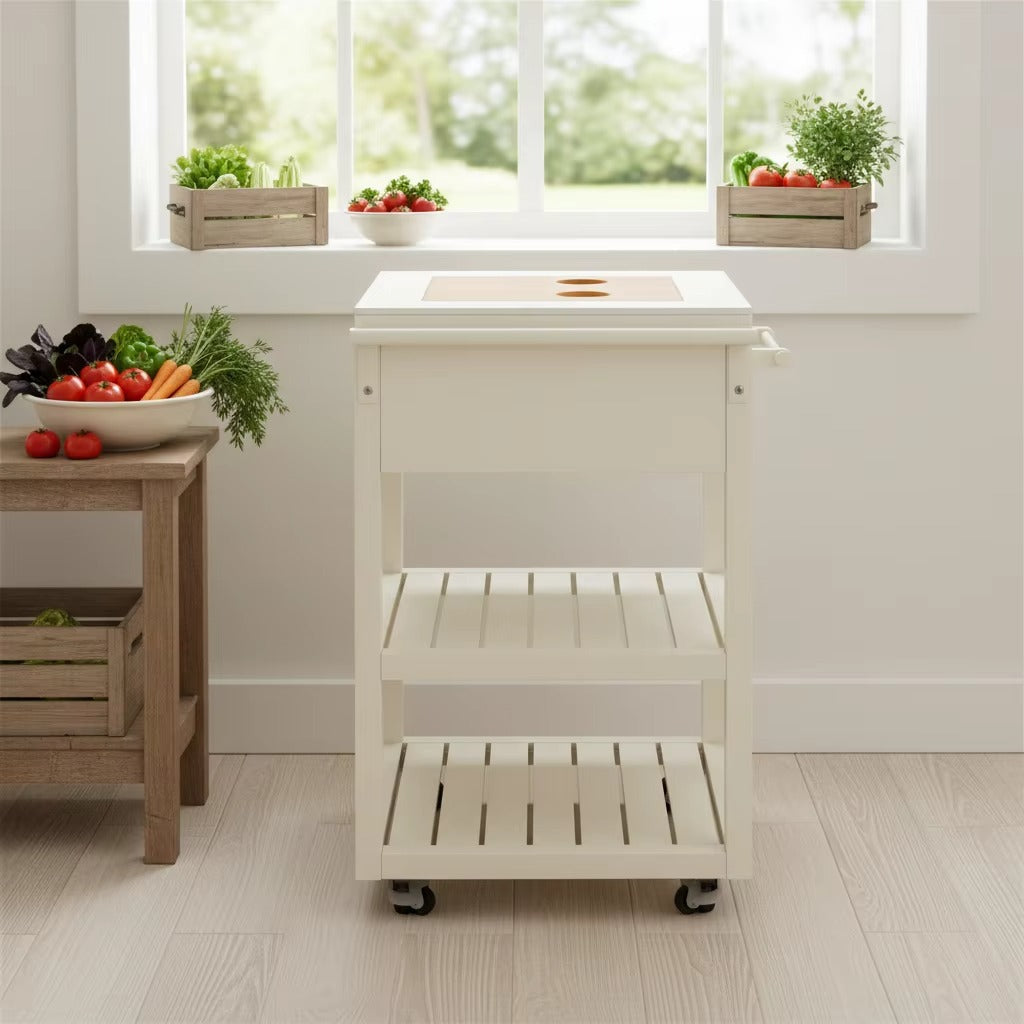 Outdoor Kitchen Corner Module – Ice Bucket Station Steelmates