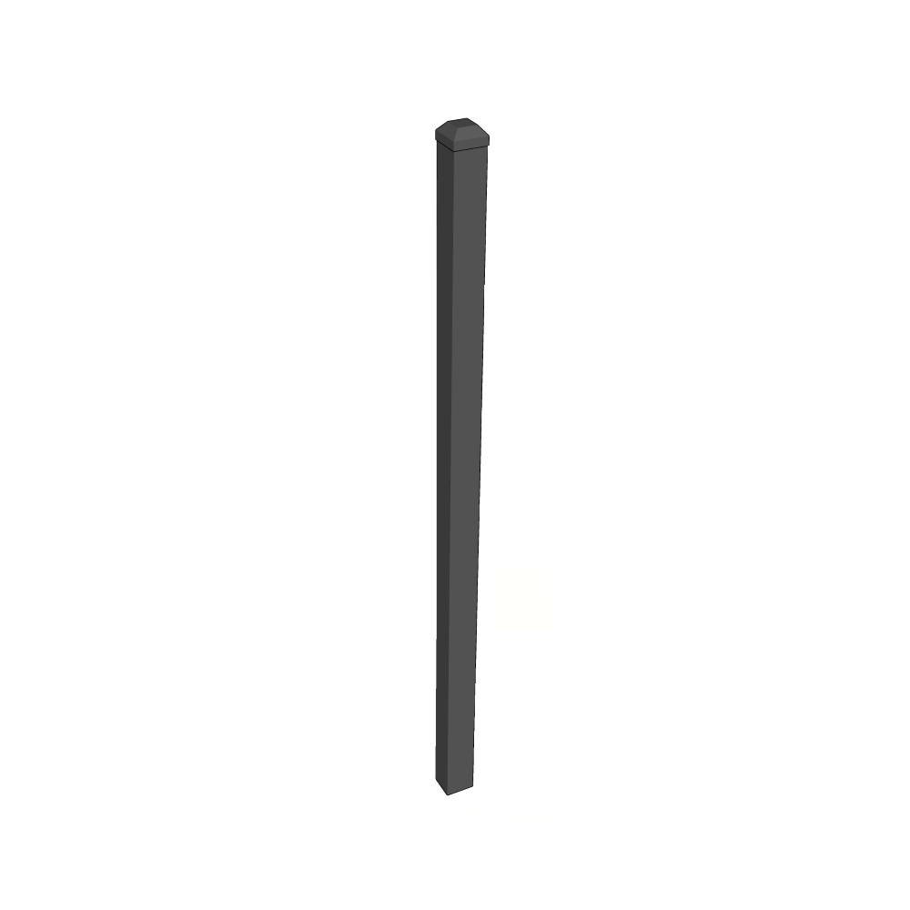 Aluminium Inground Post 2.6m Steelmates