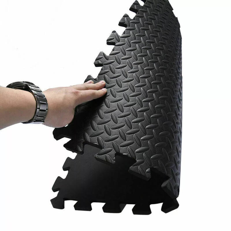 2cm thick Foam Tiles Protective Flooring Gym Mat - 12 Tiles (4.32 Square Meter) steelmates