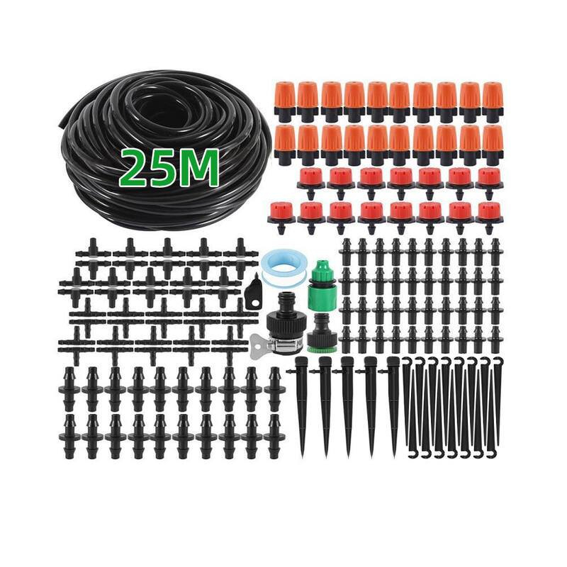 Adjustable Garden Irrigation Equipment Kit-25M steelmates