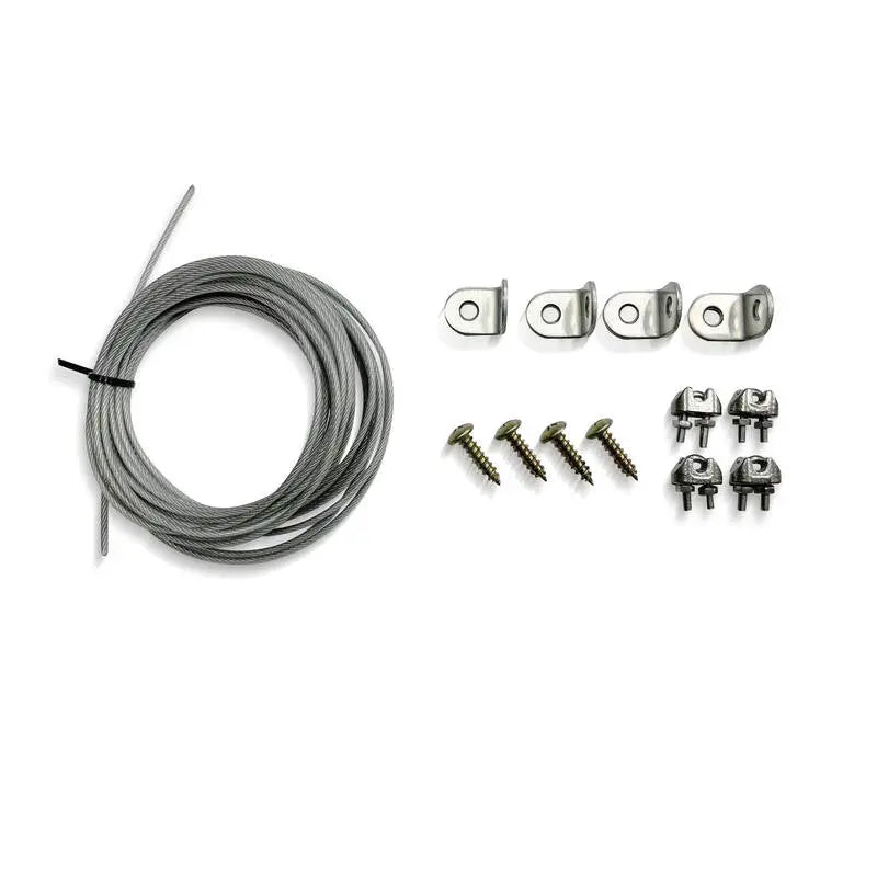Greenhouse Tension Wire Reinforcement Kit 2.5m L x 2 steelmates