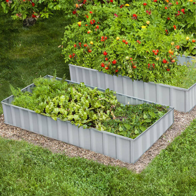 Planter box New Model with 4 layout options Cream