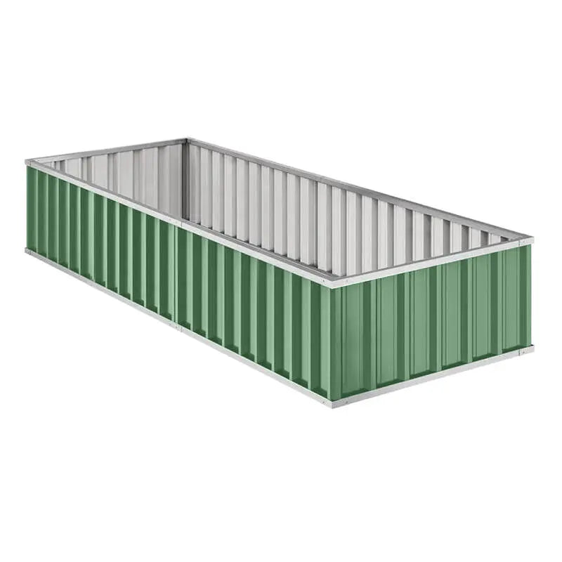 Planter box New Model with 4 layout options Green steelmates