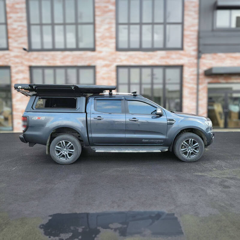 STAINLESS STEEL CANOPY FOR FORD RANGER & RAPTOR DOUBLE CAB 2022+ Stallion