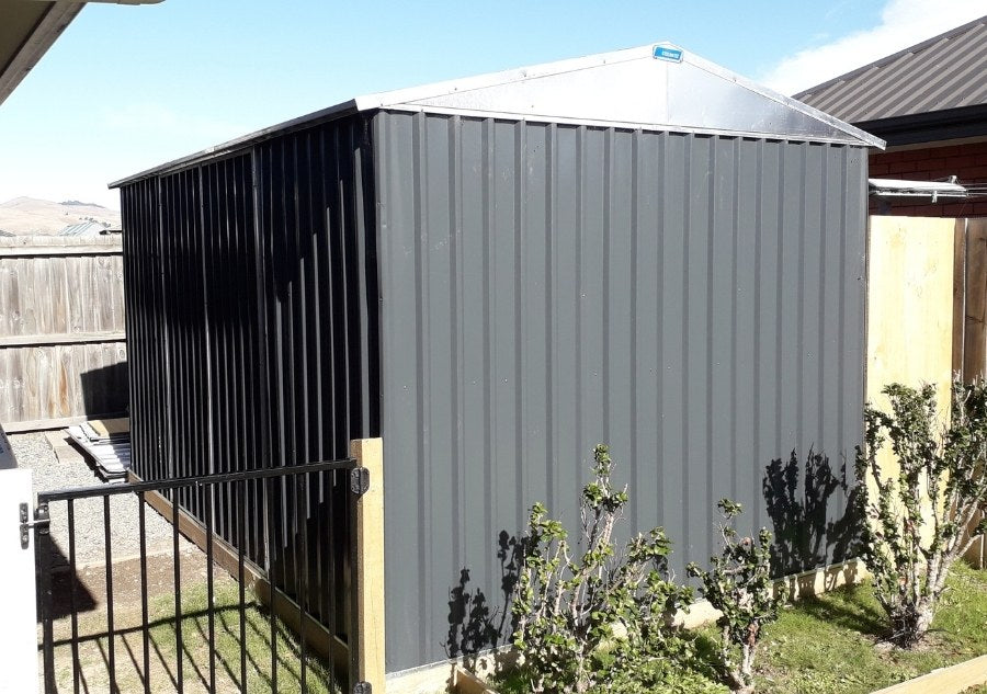 How to build a rebated or flat concrete foundation for garden shed? Steelmates