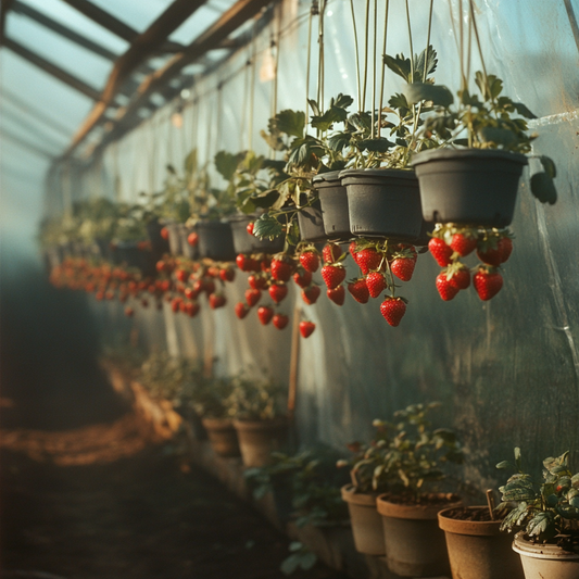 Start Your Own Strawberry Garden at Home: A Guide to Growing Strawberries in a Greenhouse