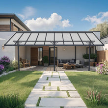 6180L x 3050W Aluminium Canopy, Patio cover, Carport, Lean To Pergola,8mm Roof