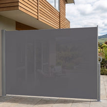 Retractable Side Awning Shade 2 x 3m - Grey  steelmates