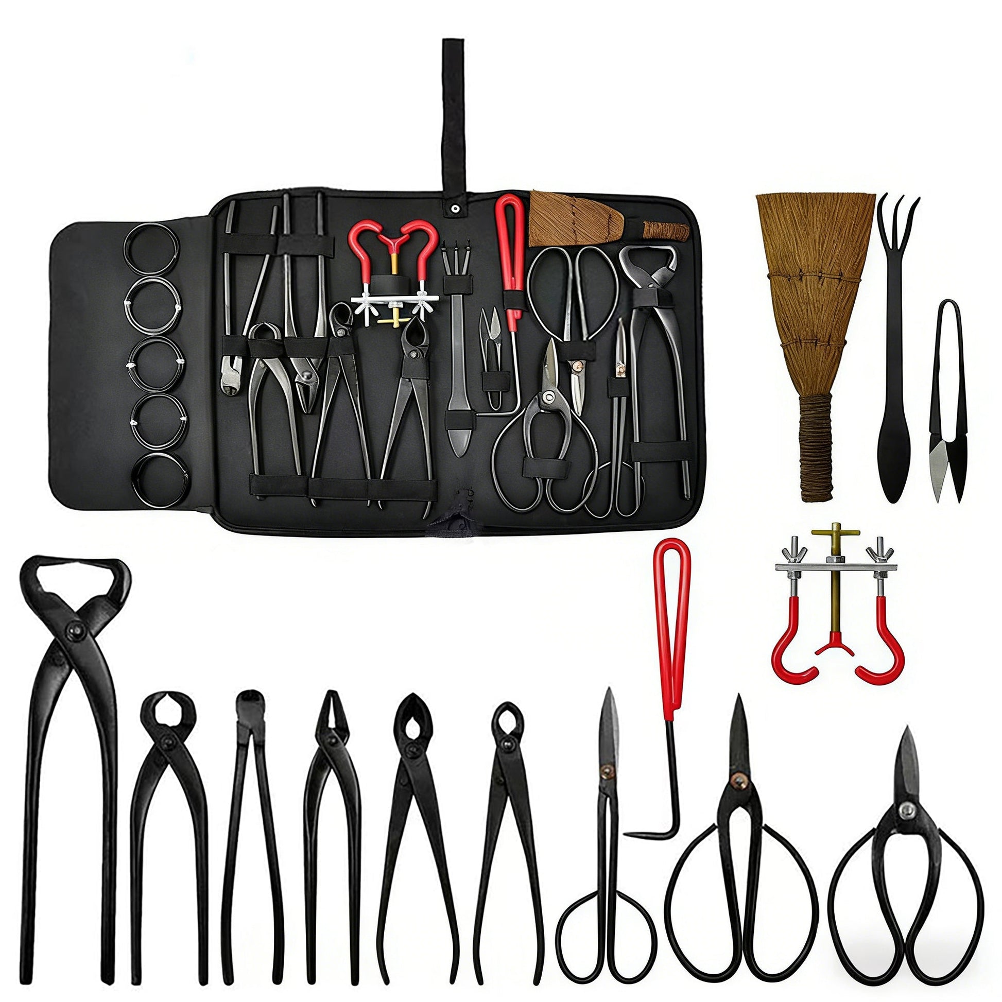 Professional Bonsai Tool Set with Scissors  Steelmates