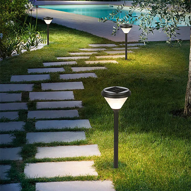 Aluminium solar garden light/solar lights steelmates