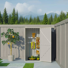 1.72m x 0.89m Garden Sheds Grey