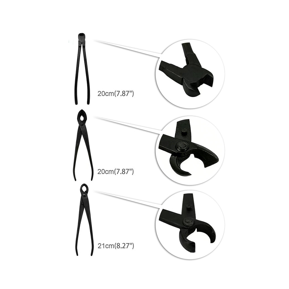 Professional Bonsai Tool Set with Scissors  Steelmates