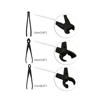Professional Bonsai Tool Set with Scissors  Steelmates