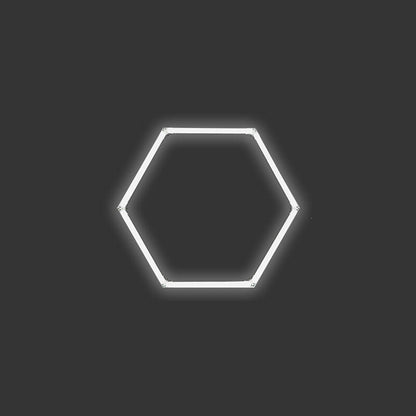 Wall Mount and Office Hexagon LED Light 840 x 960 mm - 1  Grid System