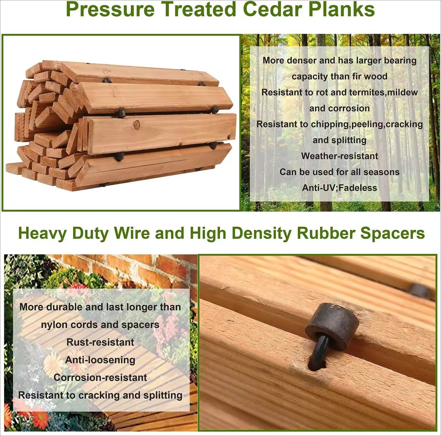 Roll Out Wooden Garden Pathway for Outdoor Walkways  Steelmates