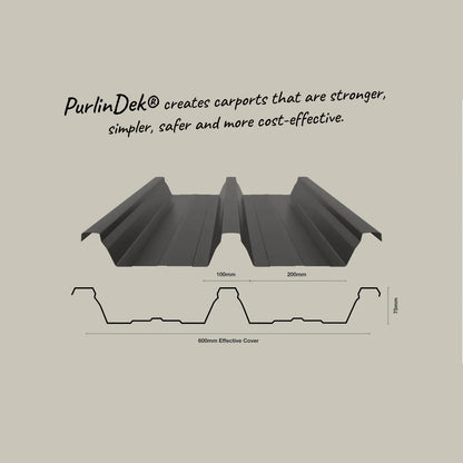 Double Carport 6050(D) x 6000(W)mm Ulti-mates